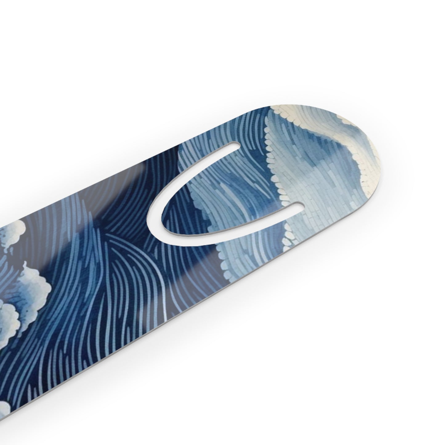 🌊 Flow of the Ocean Bookmark – Wave Line Art Design